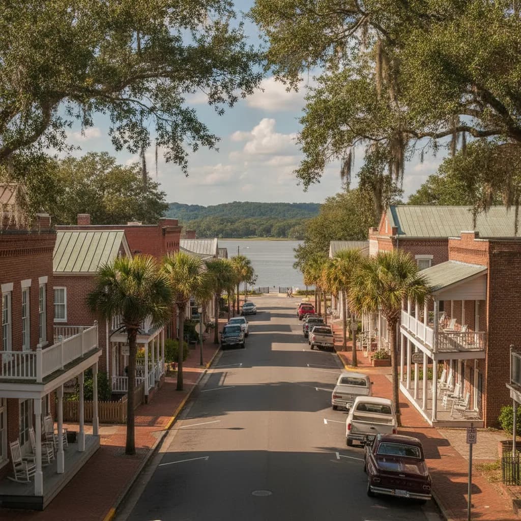 View of Newport, NC
