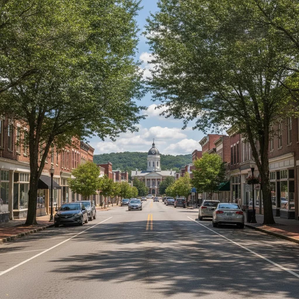 View of Newton, NC