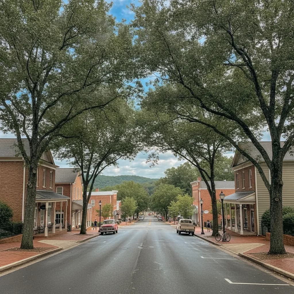 View of Oak Ridge, NC