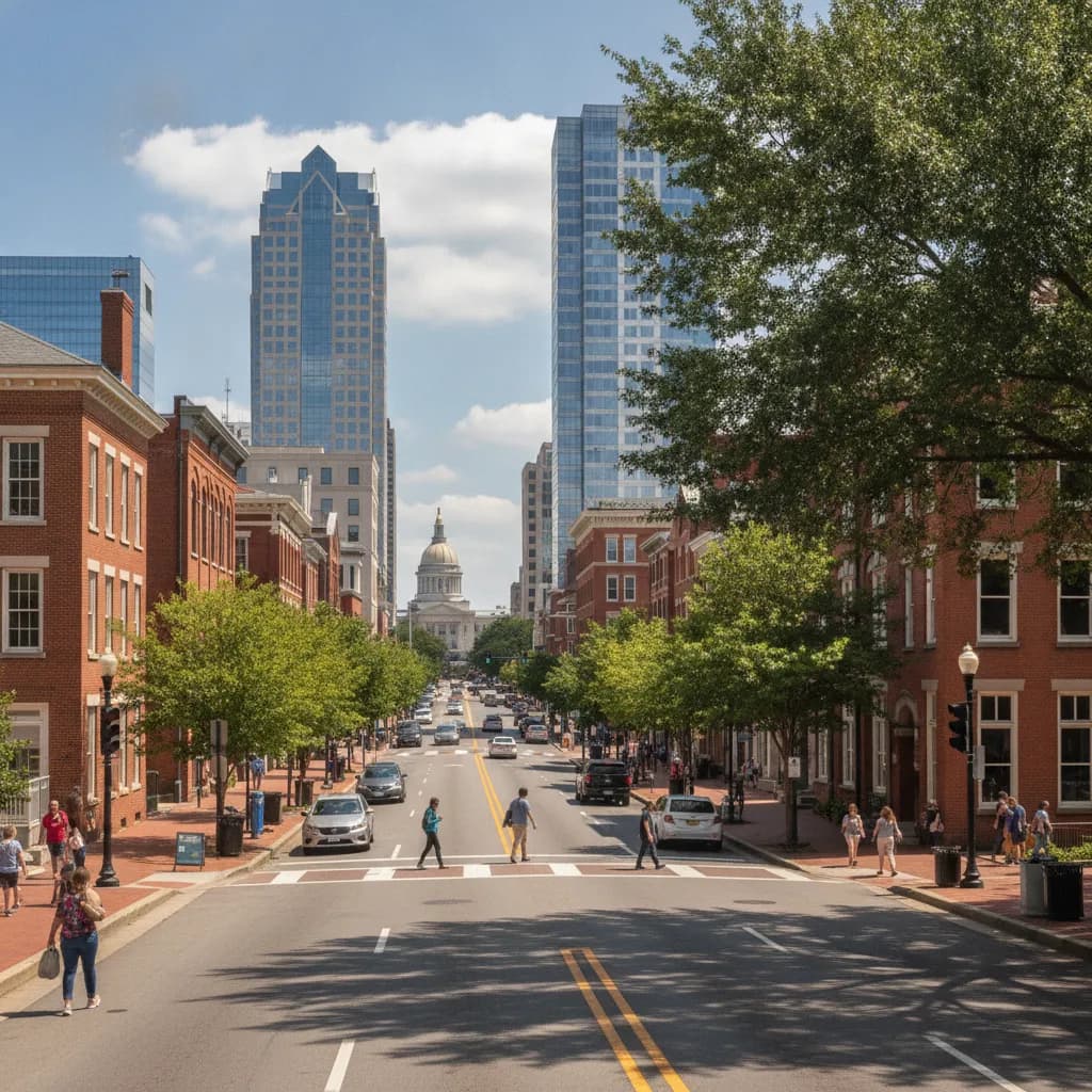 View of Raleigh, NC