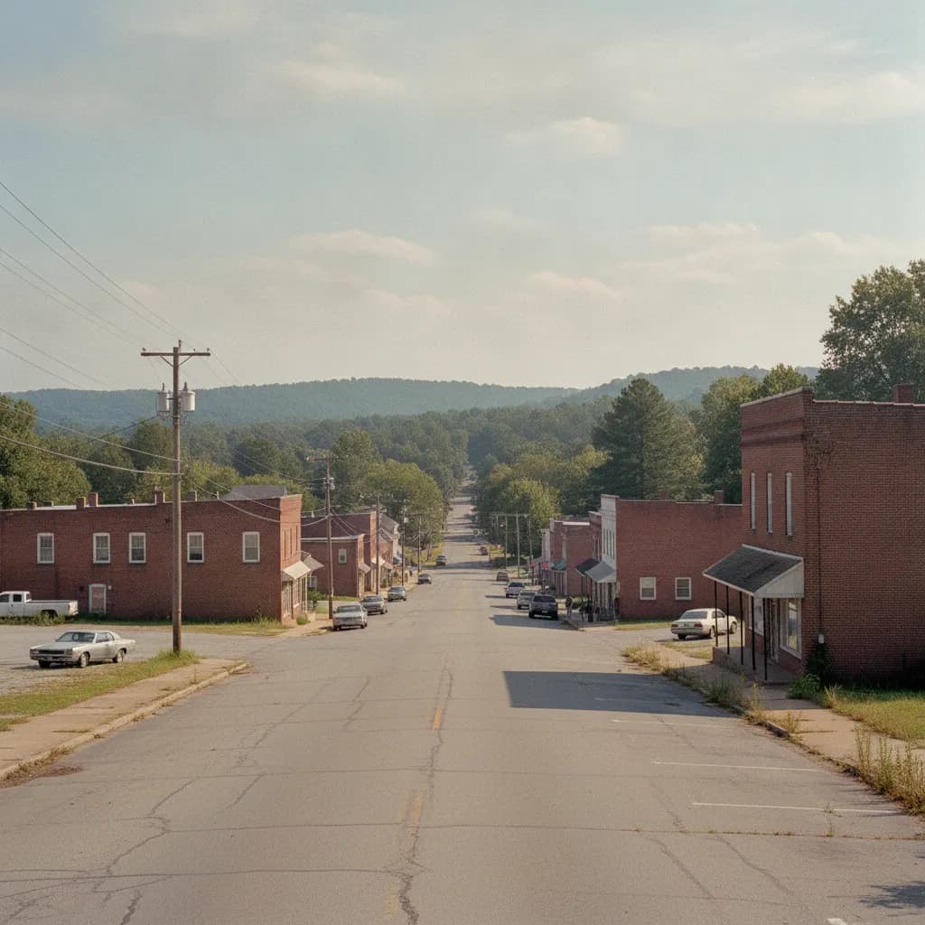 View of Ranlo, NC