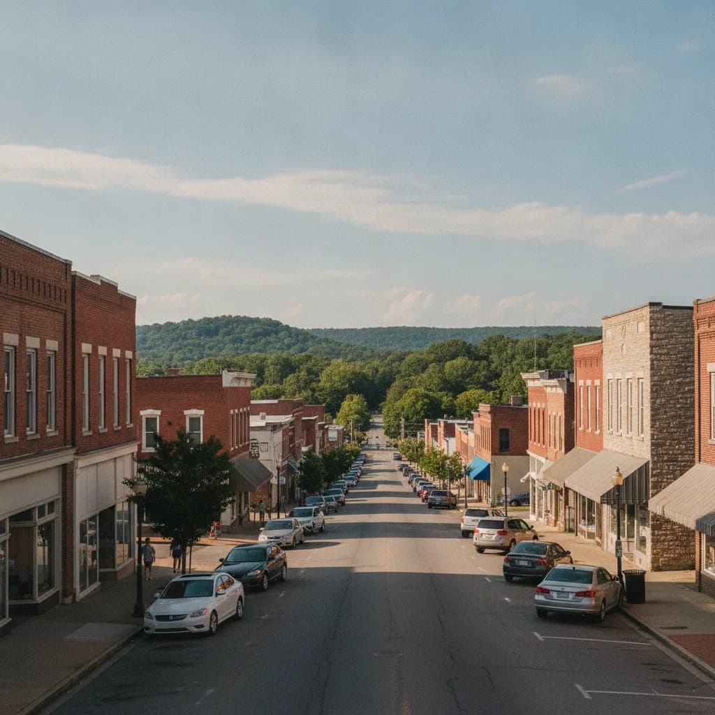 View of Rockingham, NC