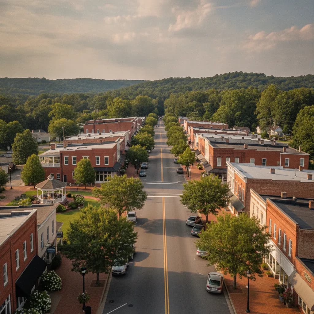 View of Rolesville, NC