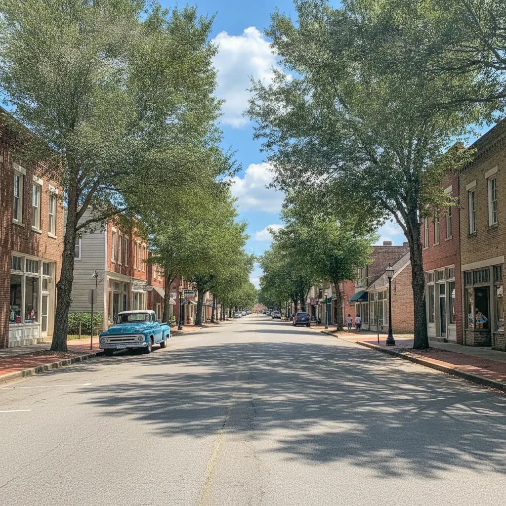 View of Selma, NC