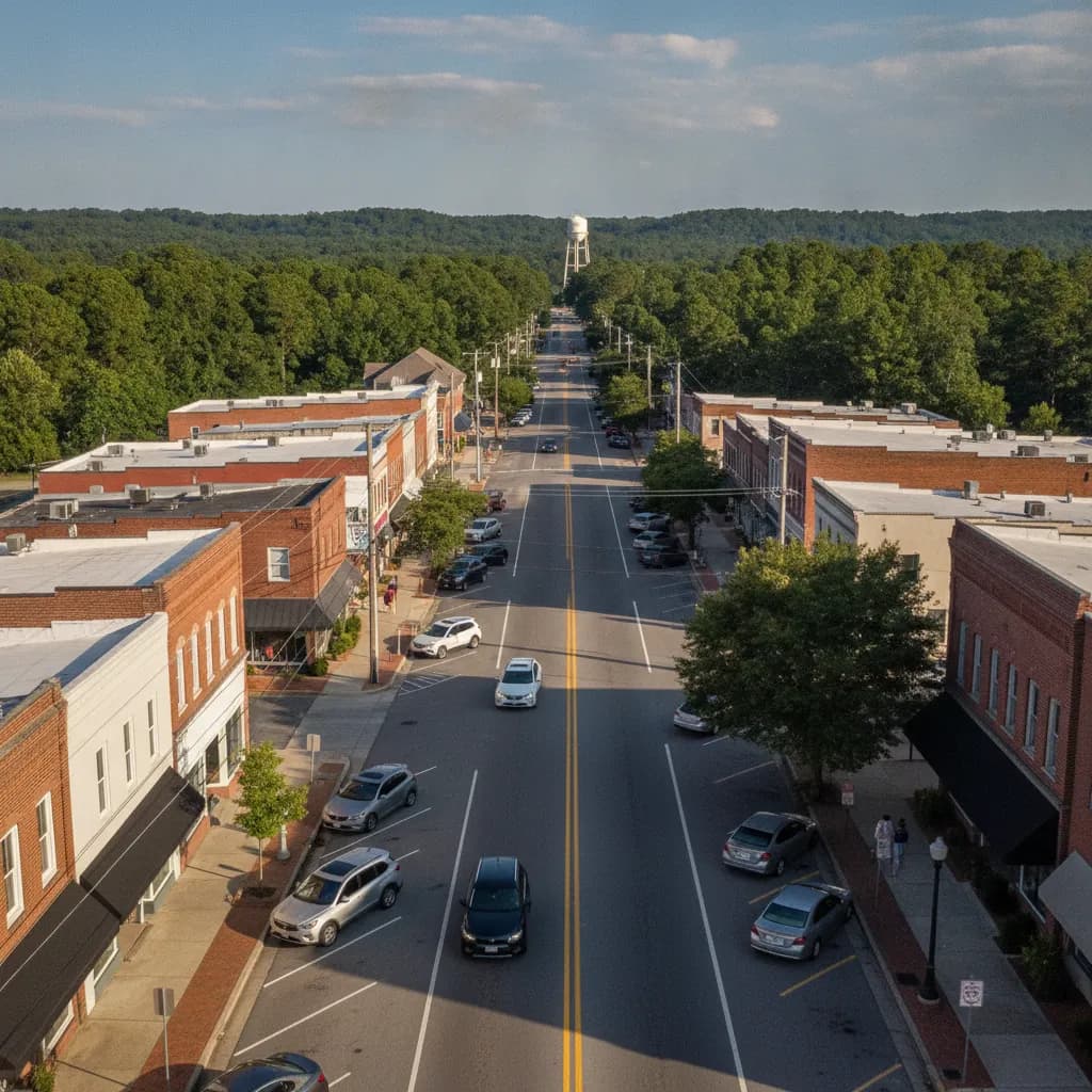 View of Shallotte, NC