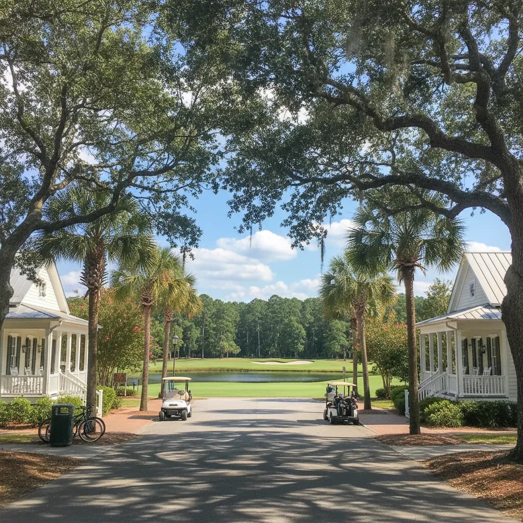 View of St. James, NC