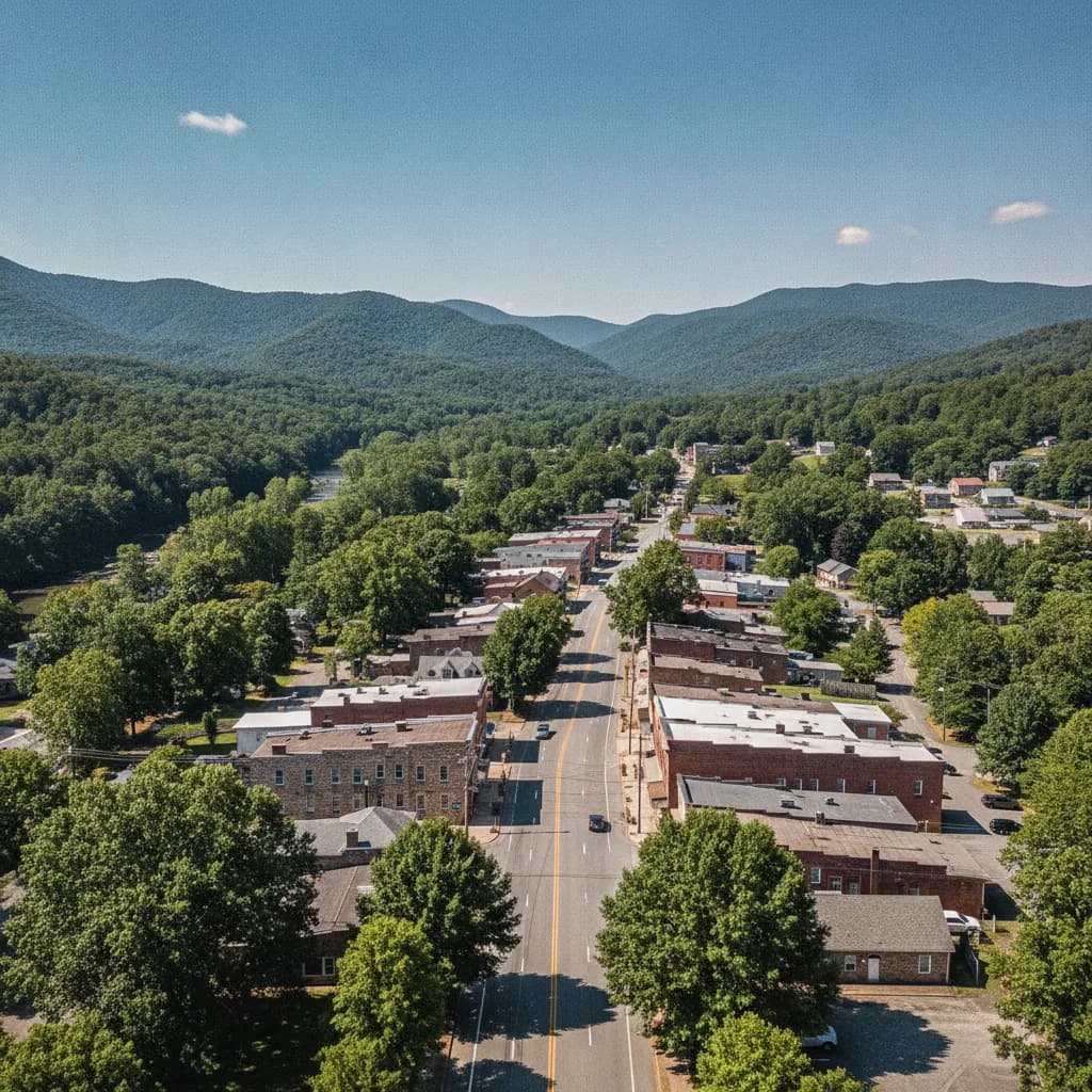 View of Swannanoa, NC