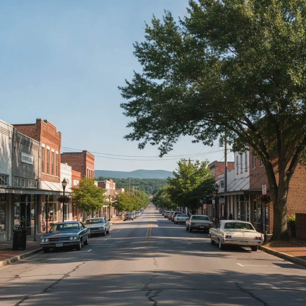 View of Troutman, NC