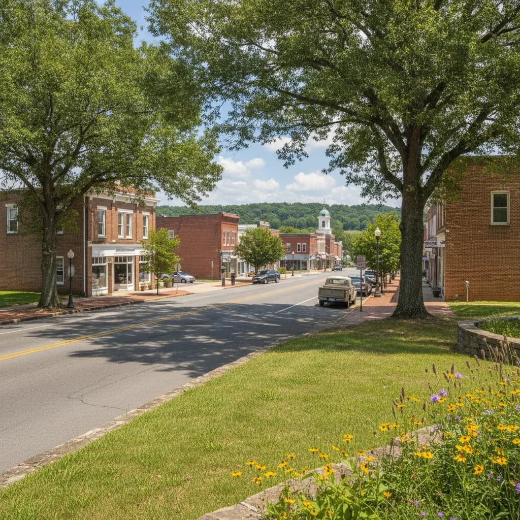 View of Unionville, NC