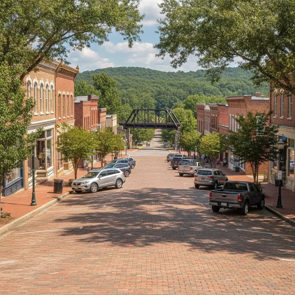 View of Waxhaw, NC
