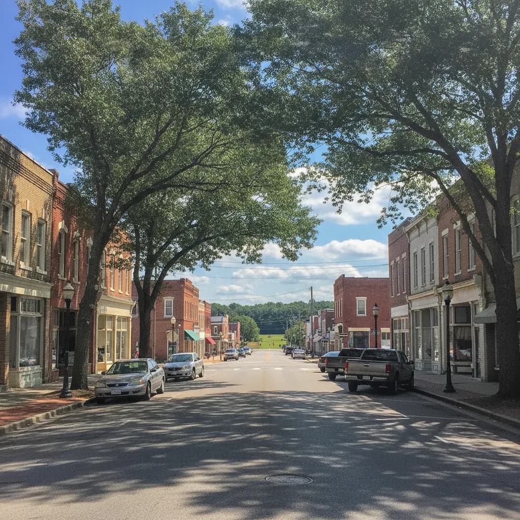 View of Williamston, NC