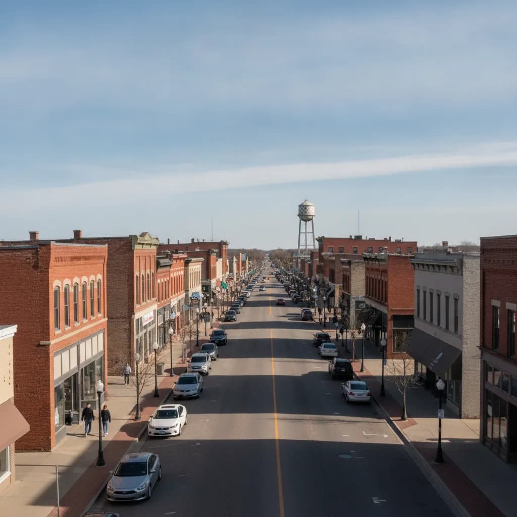 View of Grand Forks, ND