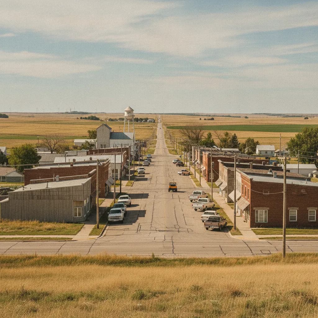 View of Lincoln, ND