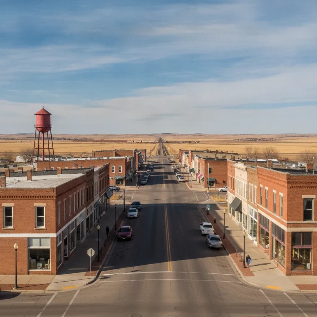 View of Alliance, NE