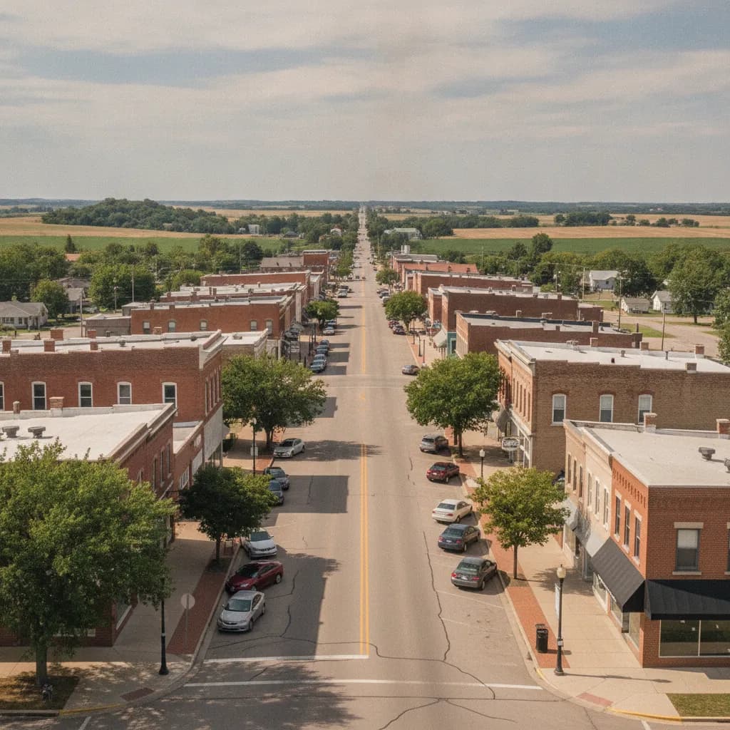 View of Beatrice, NE