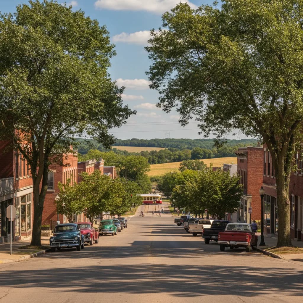 View of Bellevue, NE