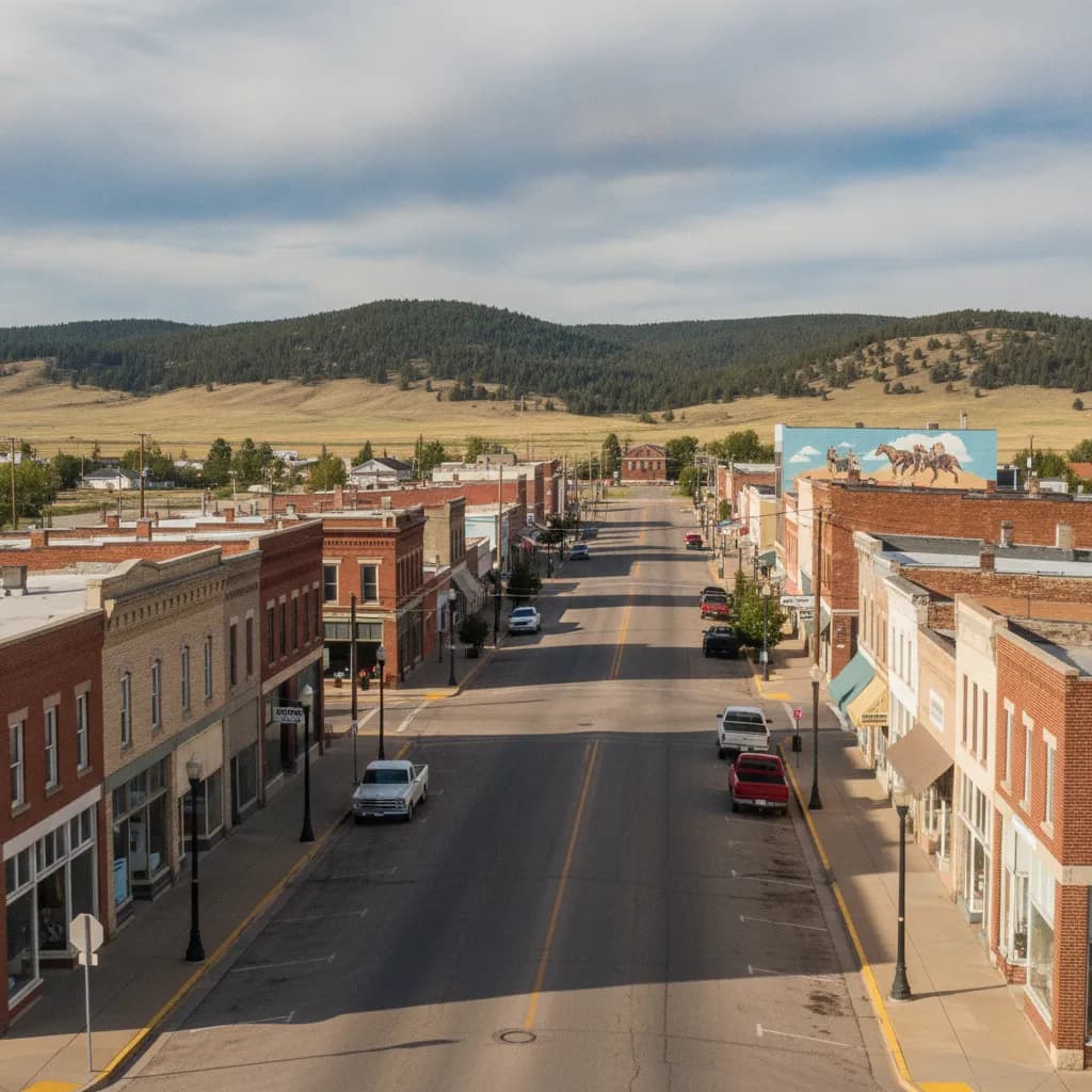 View of Chadron, NE