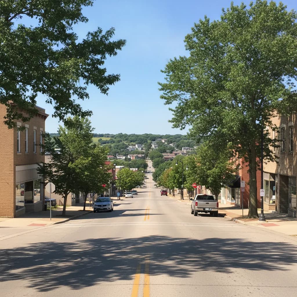 View of Chalco, NE