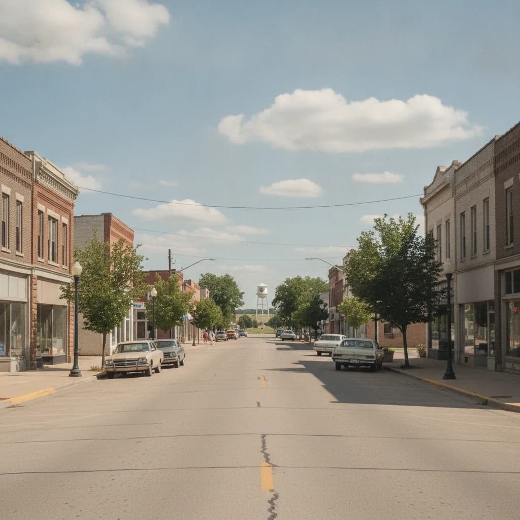 View of Columbus, NE