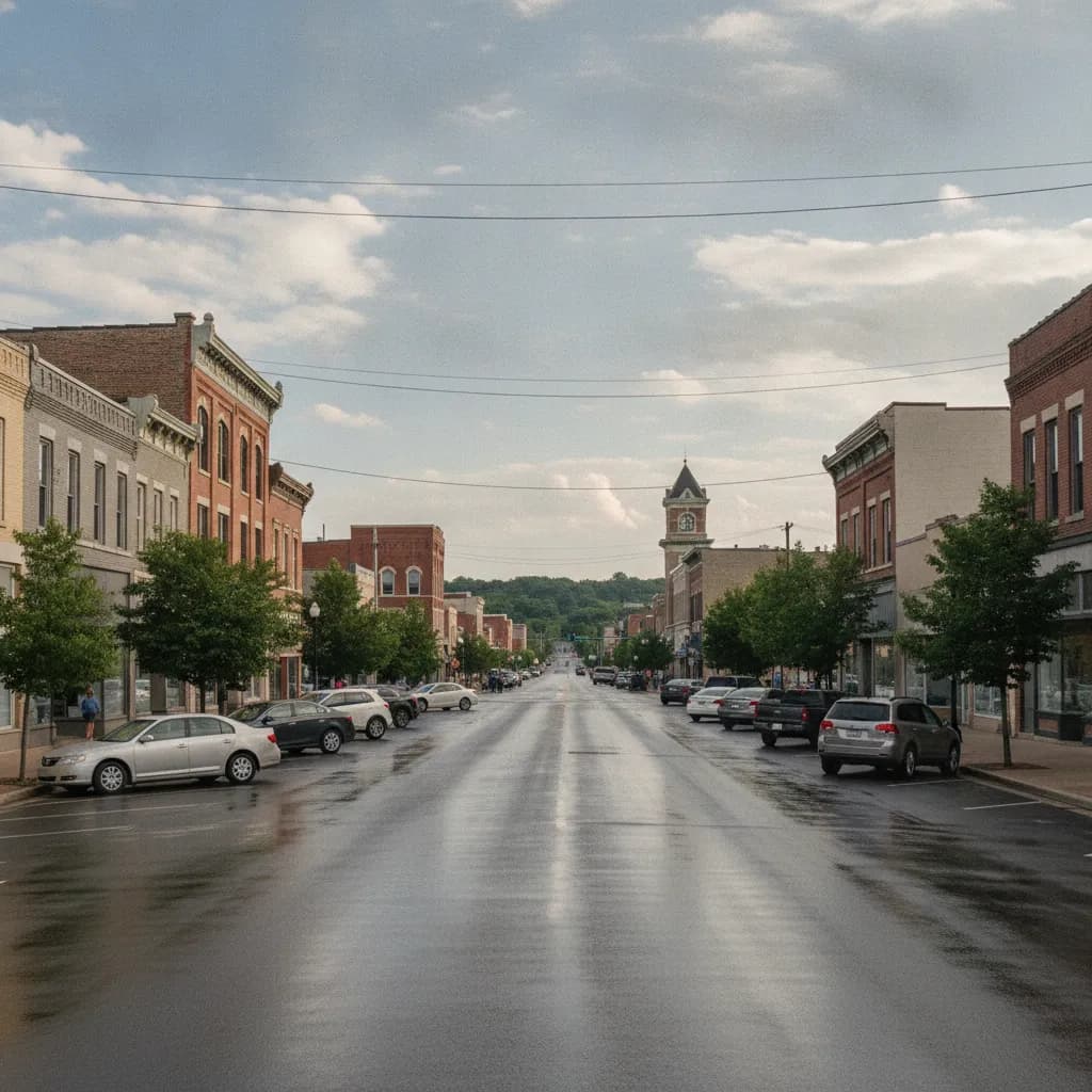 View of Fremont, NE