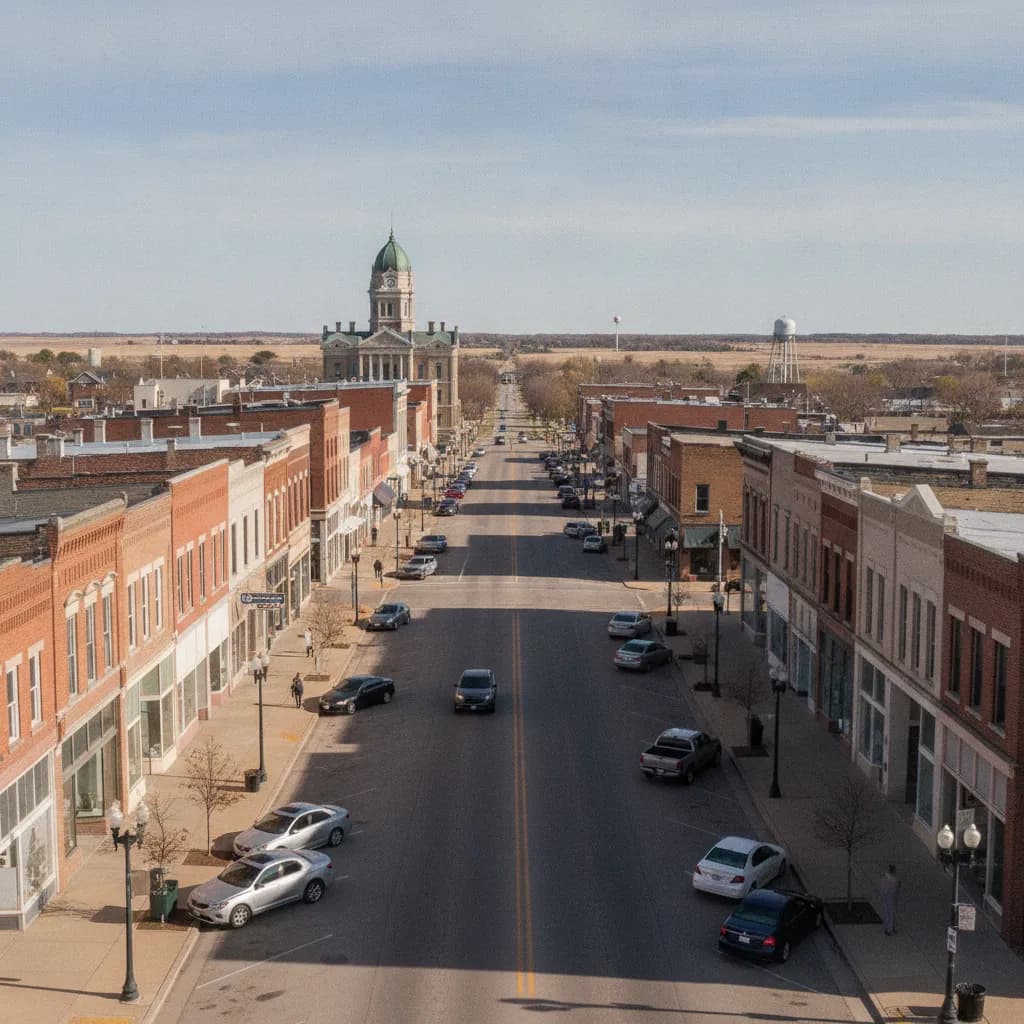 View of Grand Island, NE