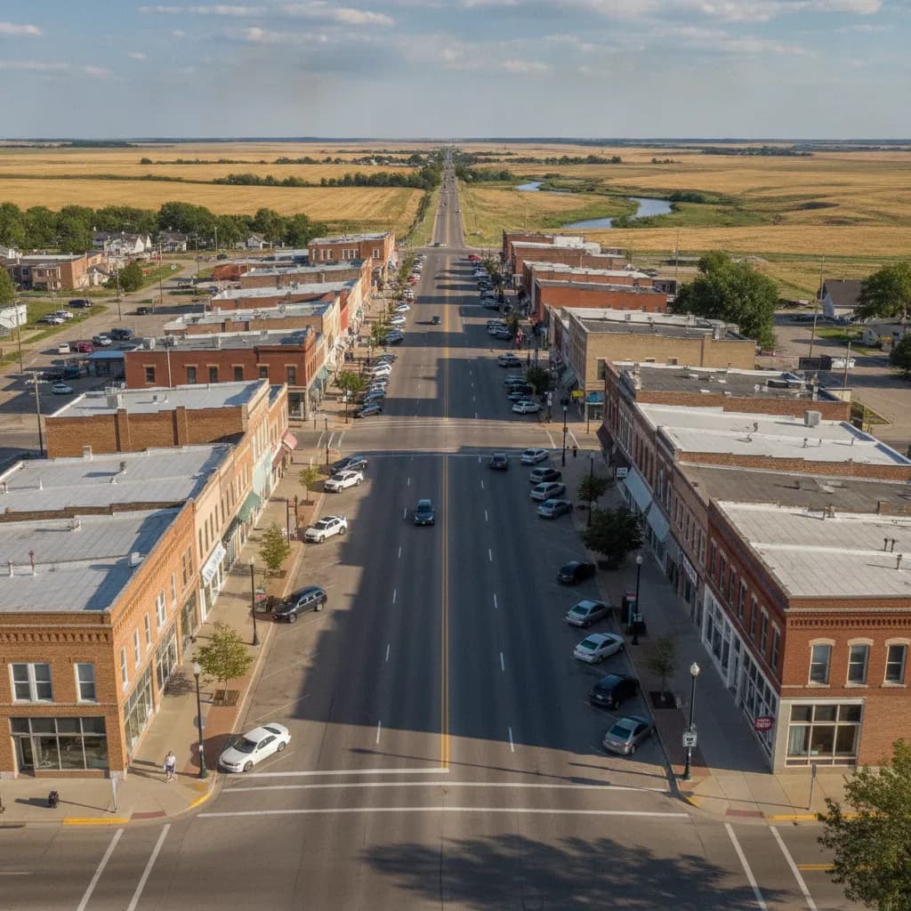 View of Lexington, NE