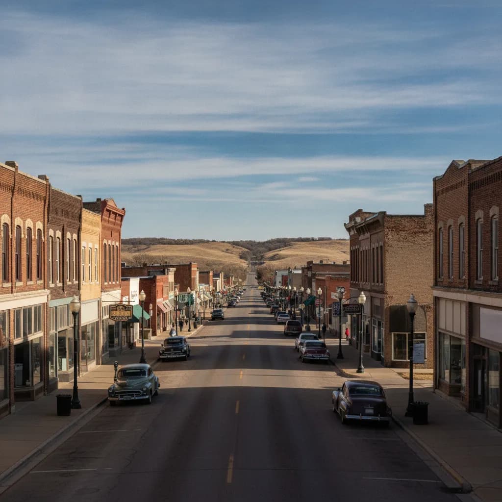 View of McCook, NE