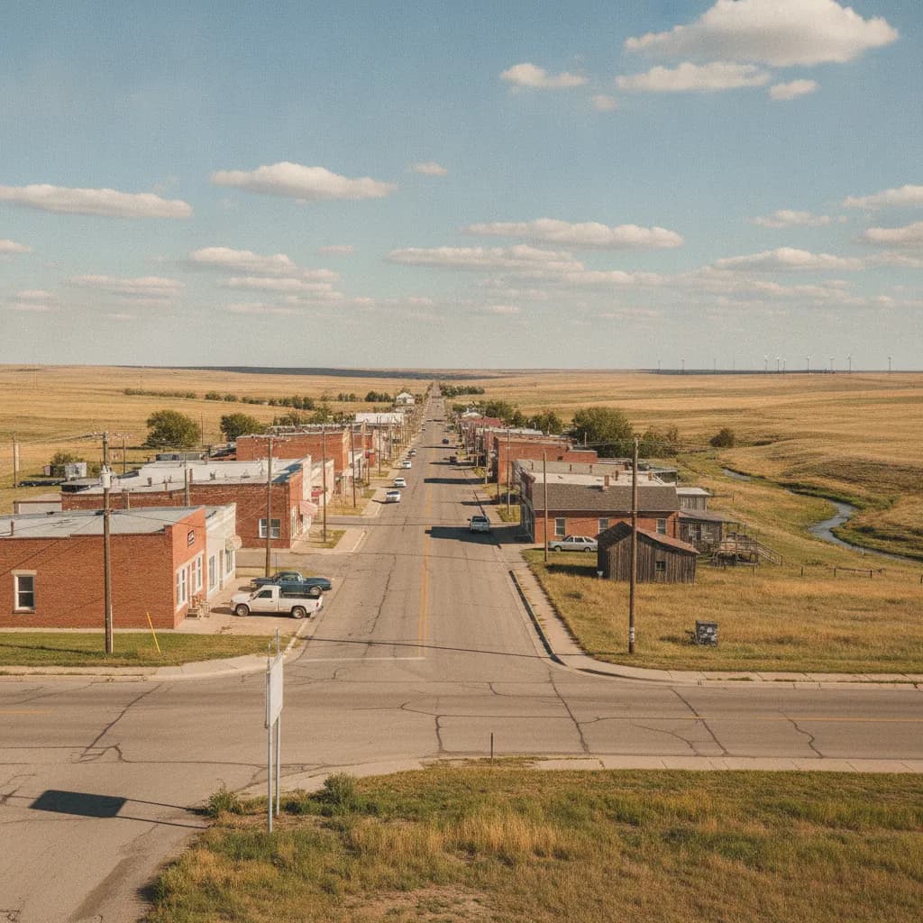 View of Ogallala, NE