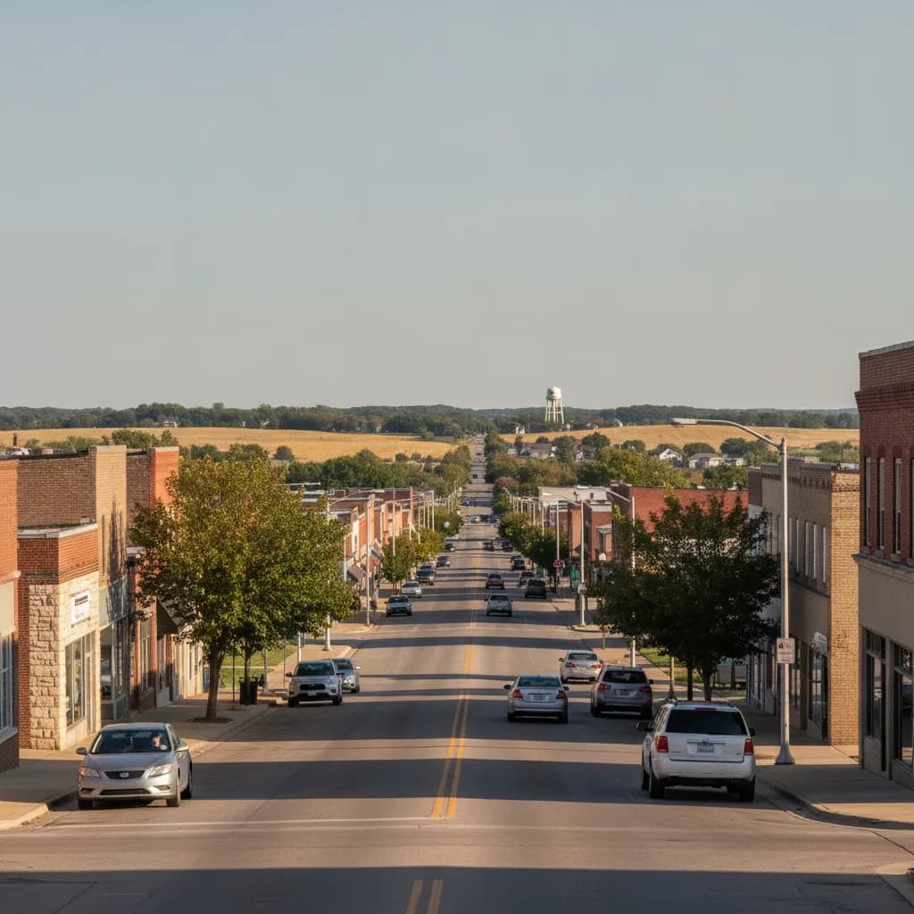 View of Papillion, NE