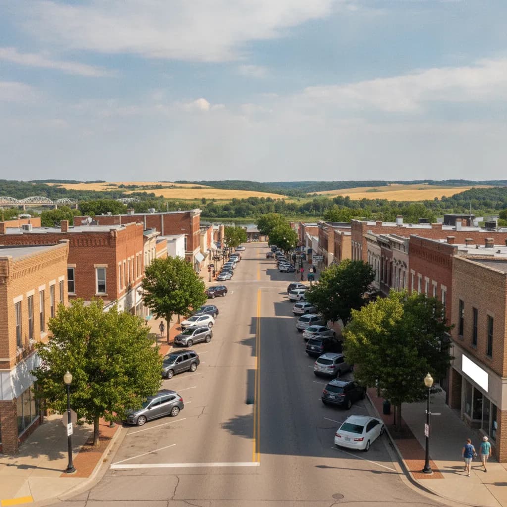 View of Plattsmouth, NE