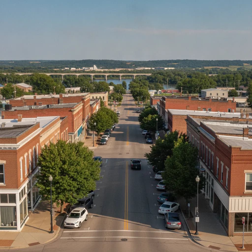 View of South Sioux City, NE