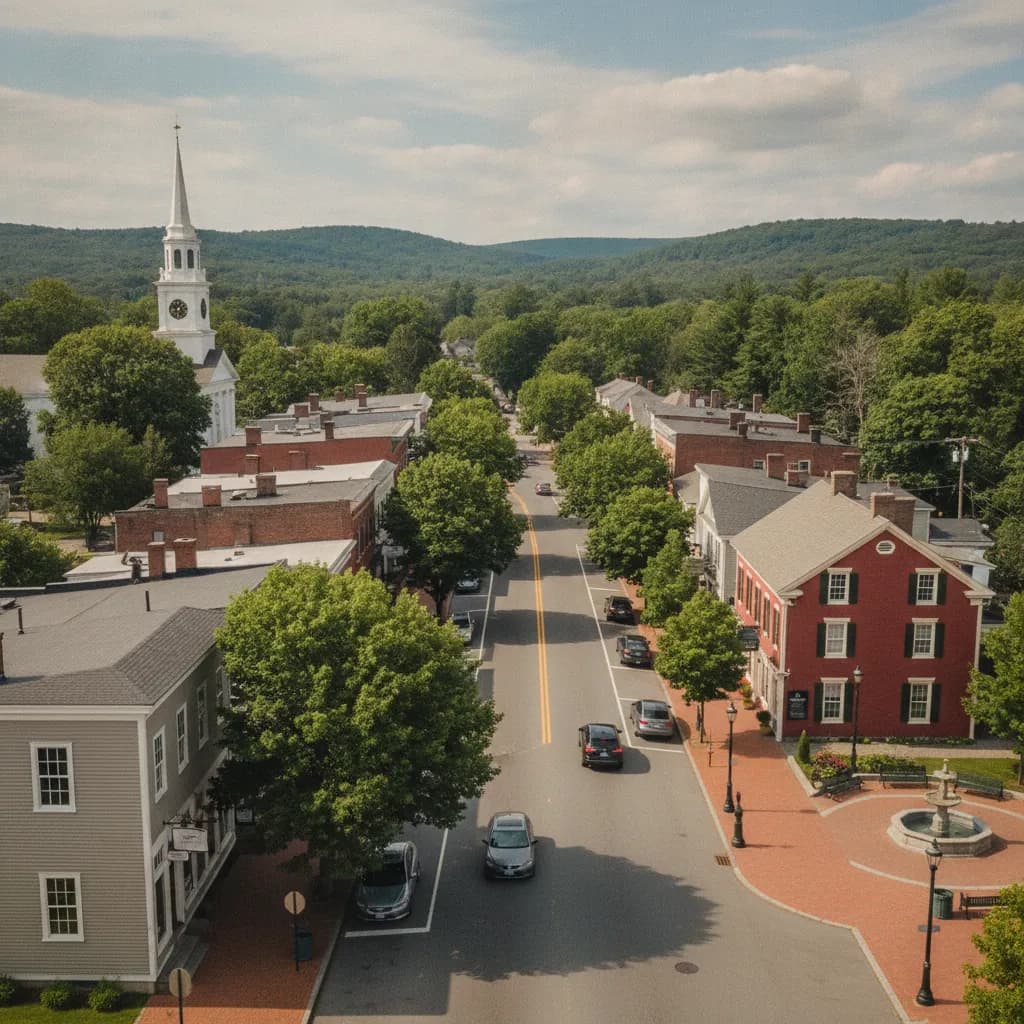 View of Bedford, NH