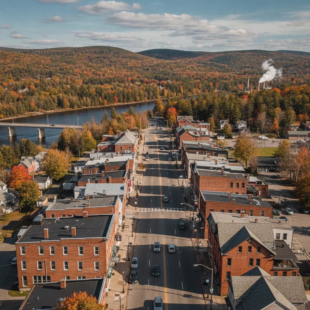View of Berlin, NH