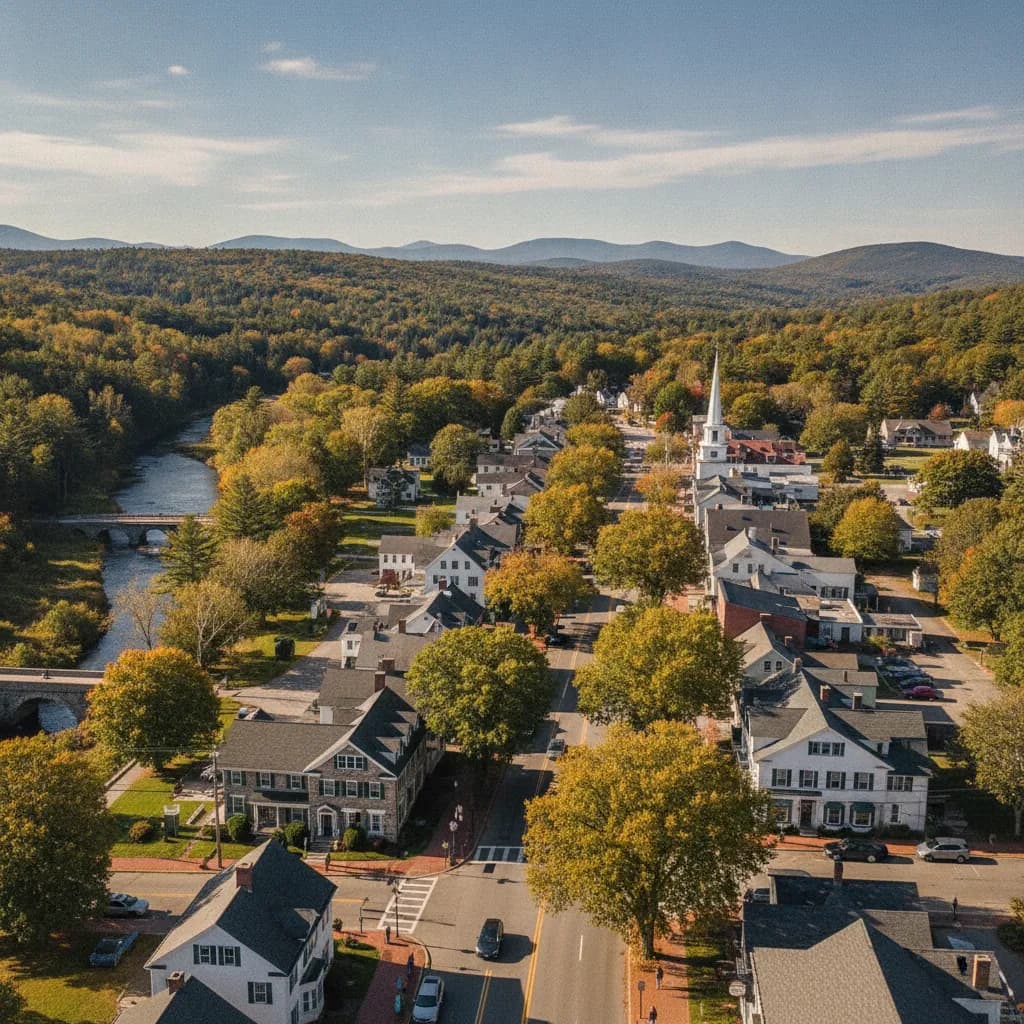 View of Bow, NH