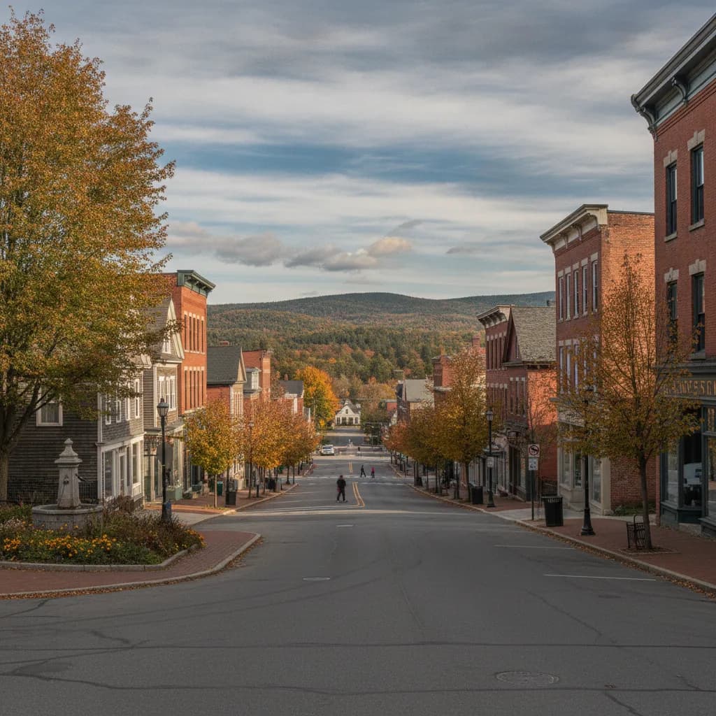 View of Claremont, NH