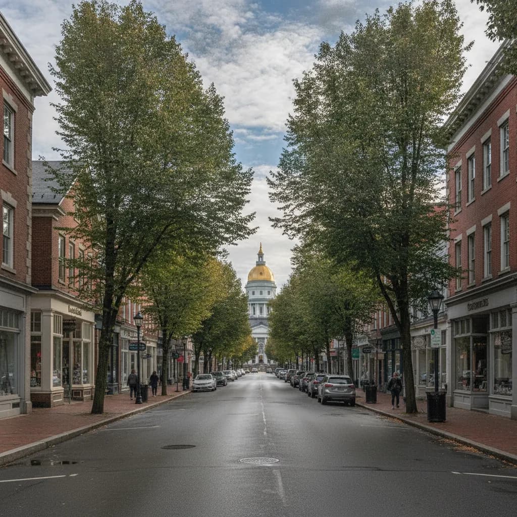 View of Concord, NH