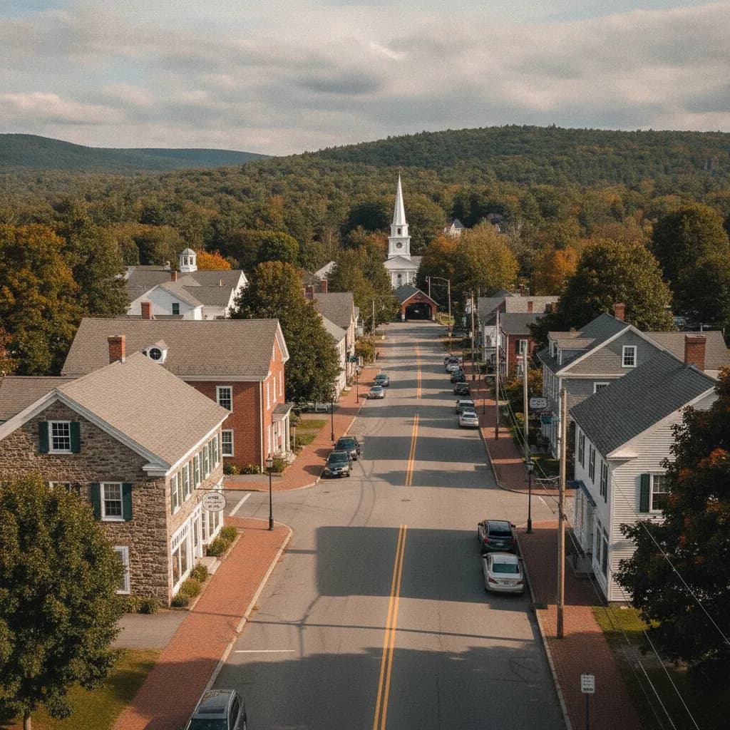 View of Epsom, NH