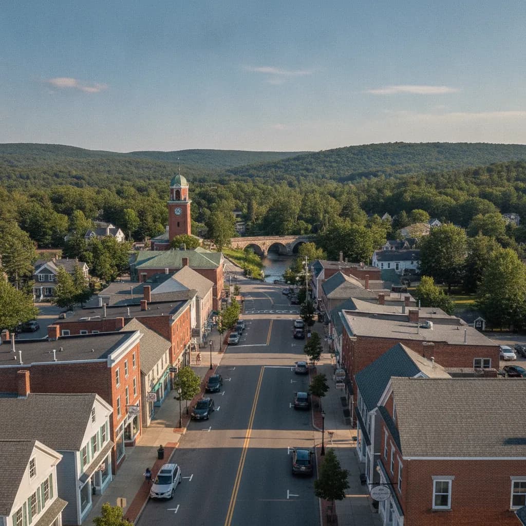 View of Goffstown, NH