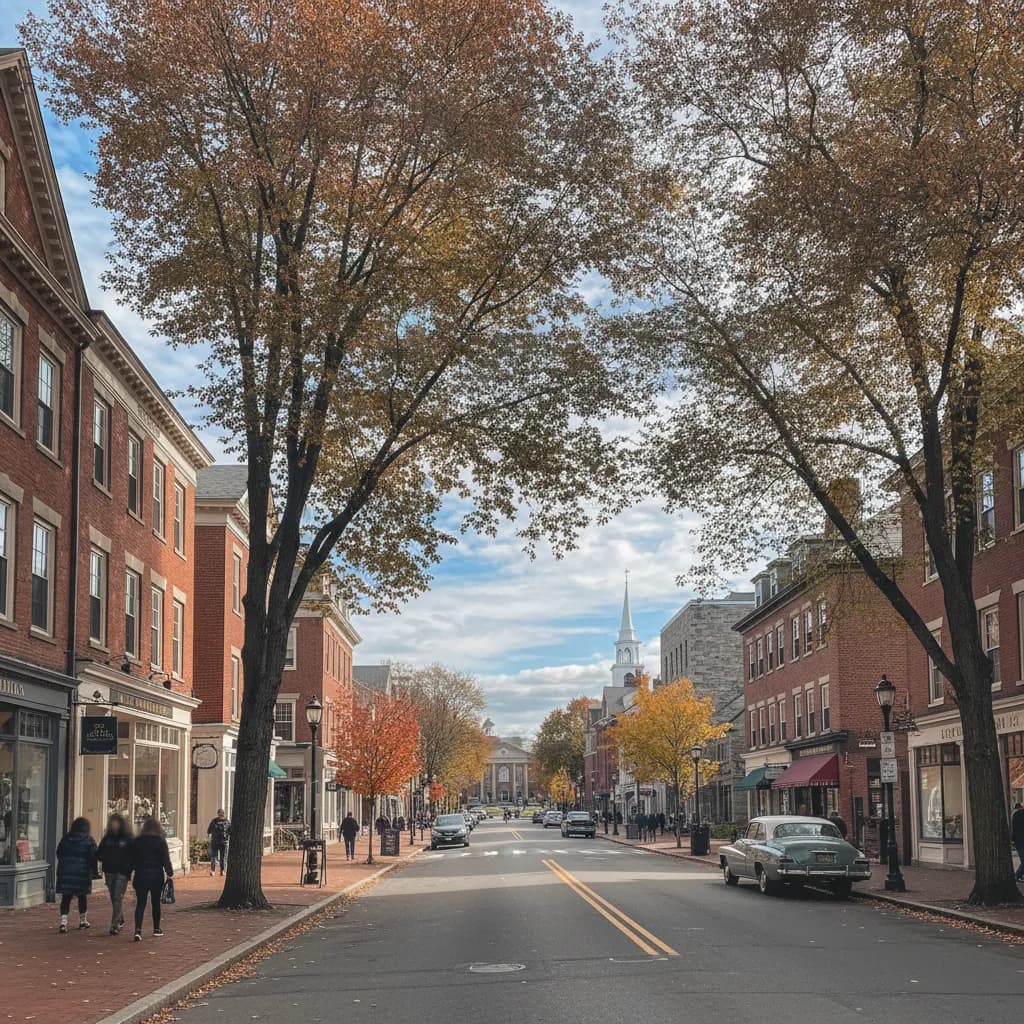 View of Hanover, NH