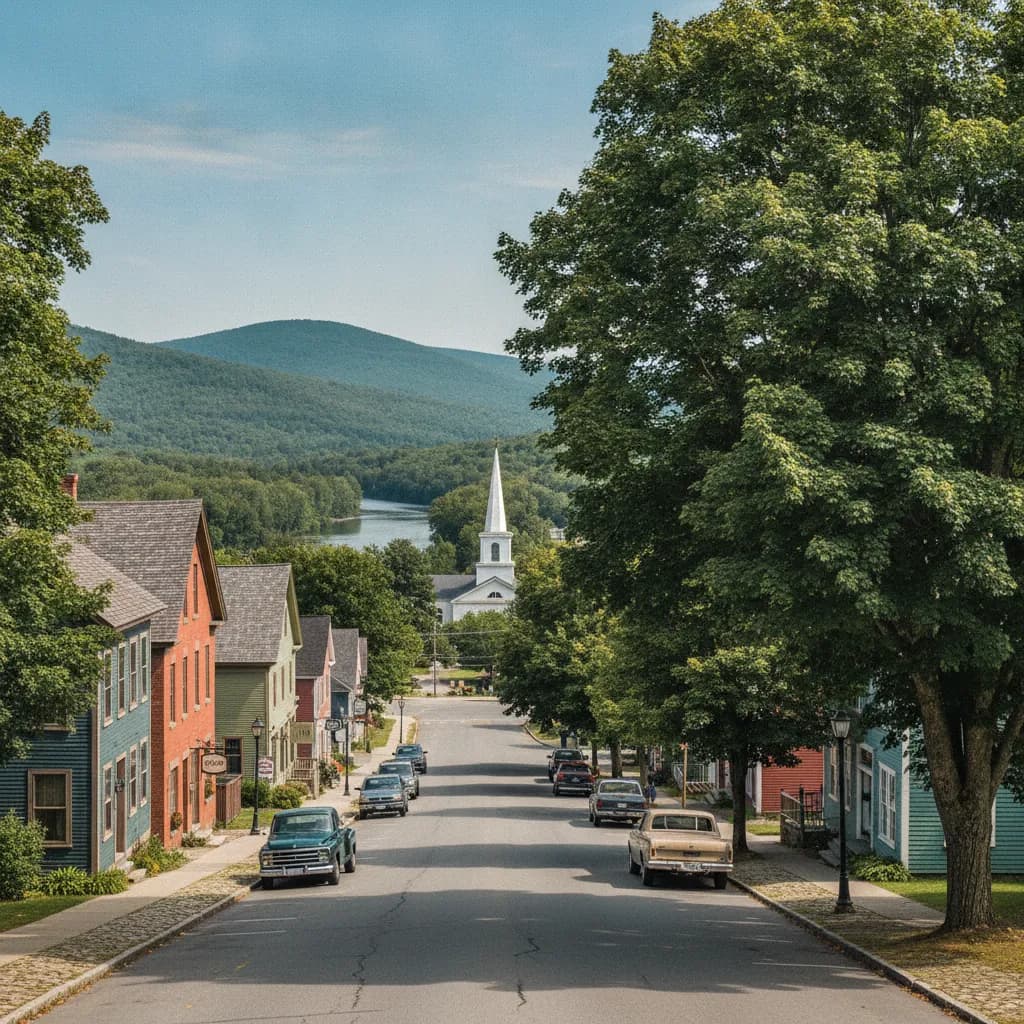 View of Haverhill, NH