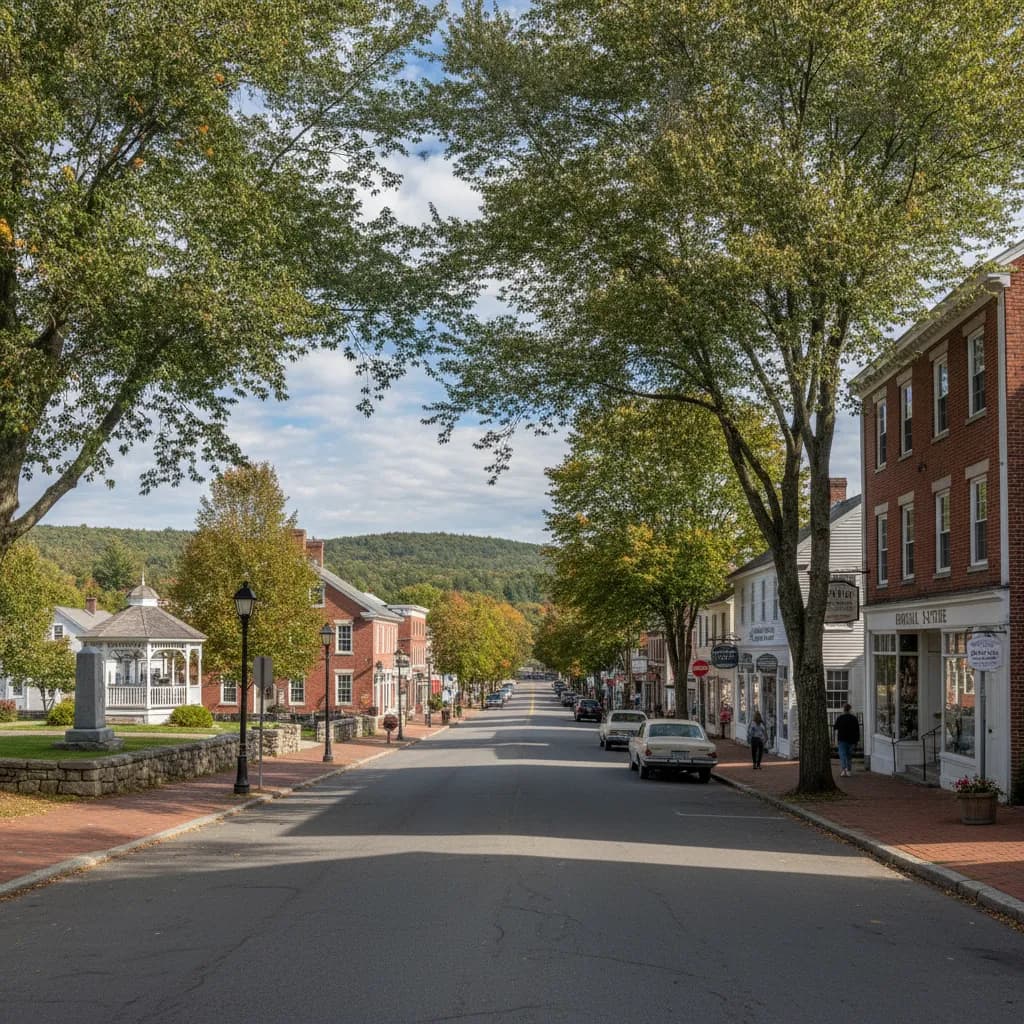 View of Hollis, NH