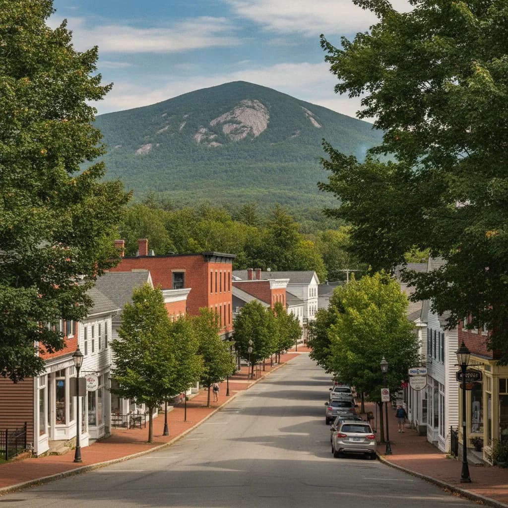 View of Jaffrey, NH