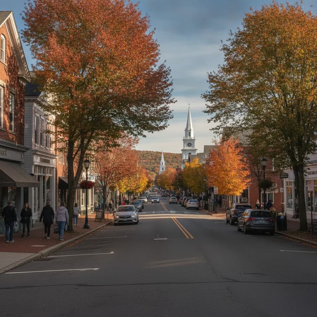View of Keene, NH