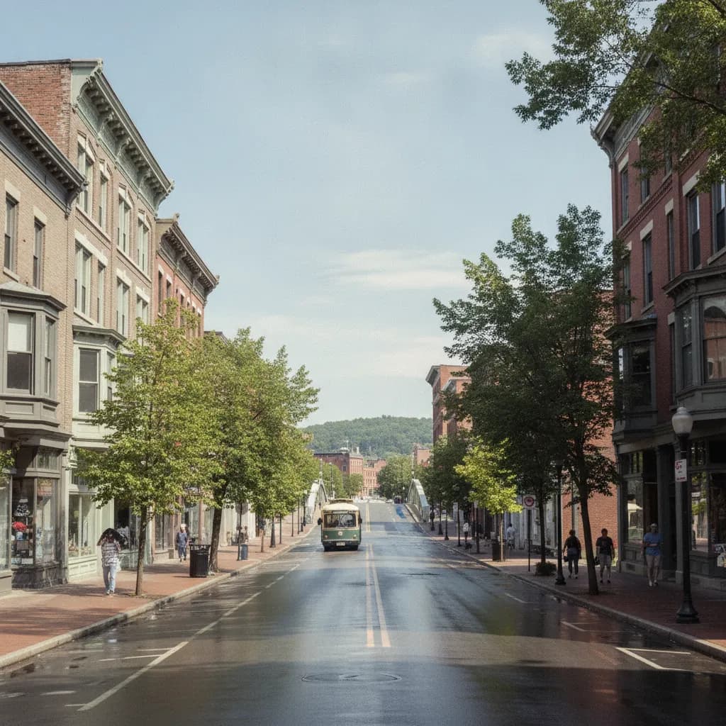 View of Nashua, NH