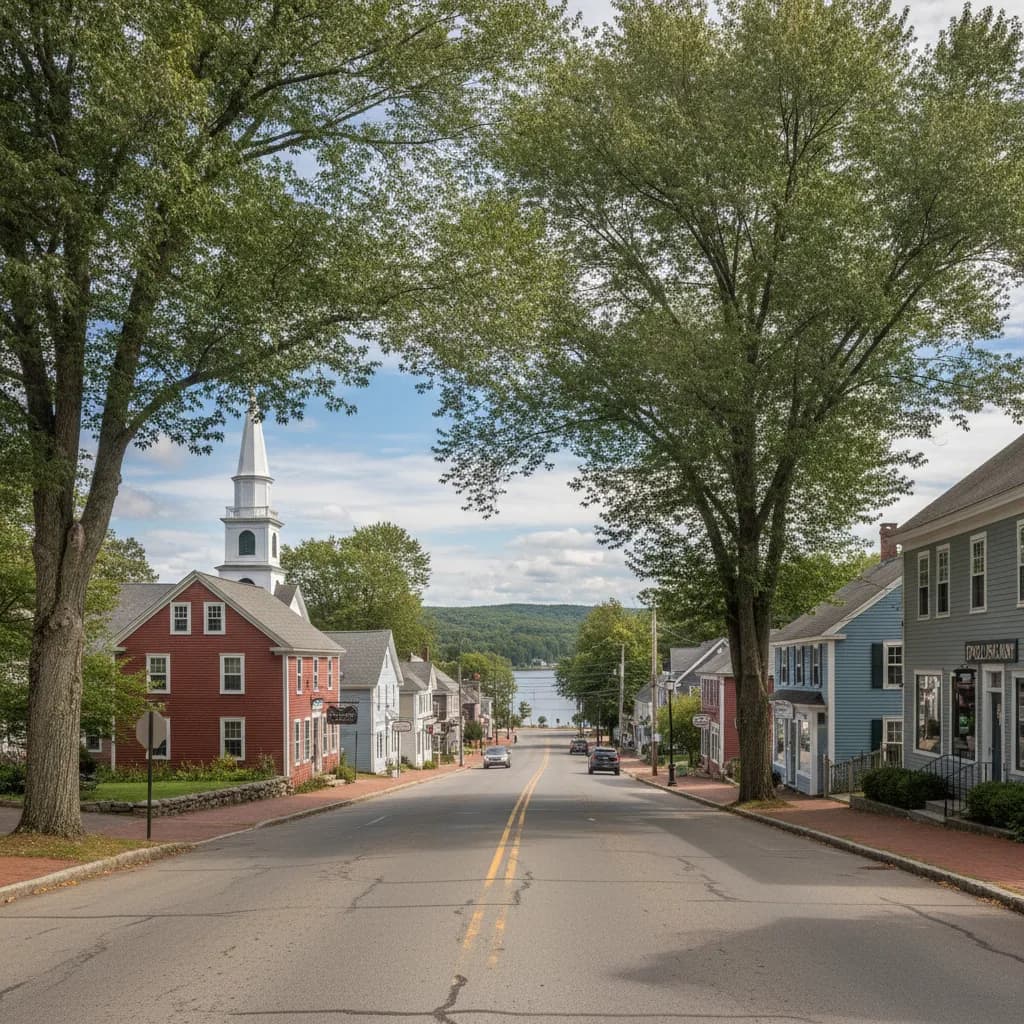 View of Pelham, NH