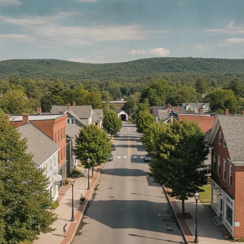 View of Suncook, NH