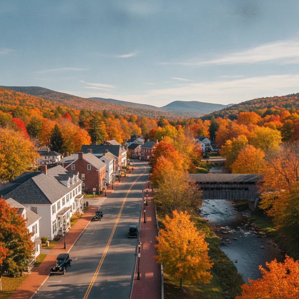 View of Walpole, NH