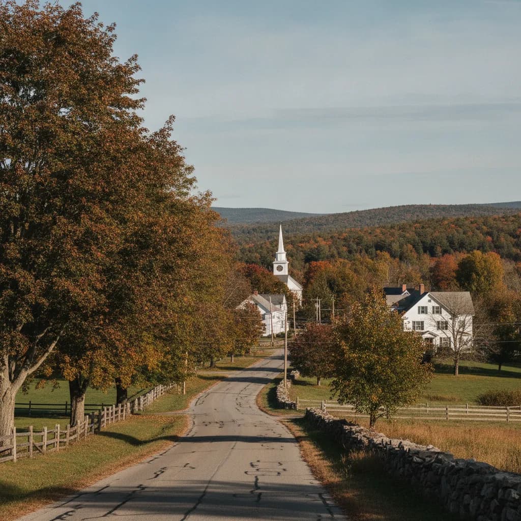 View of Weare, NH