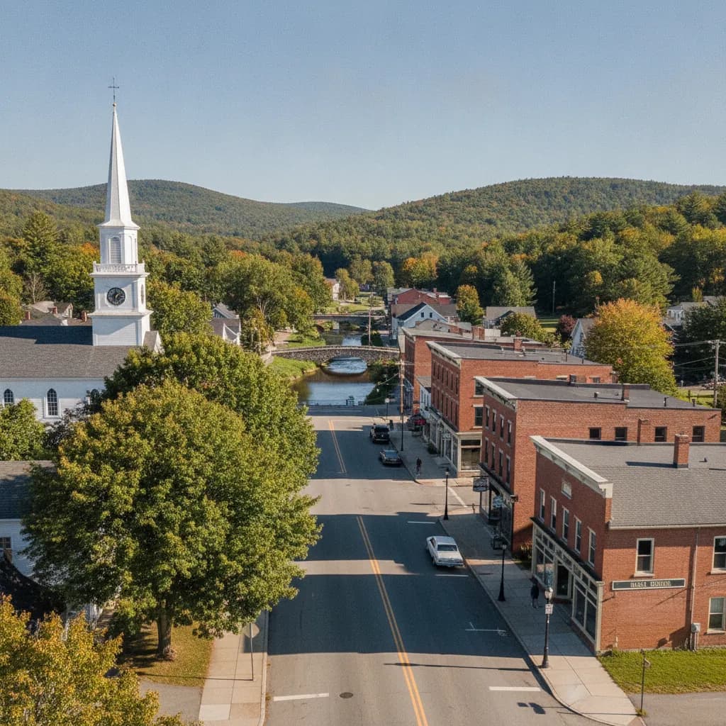 View of Winchester, NH
