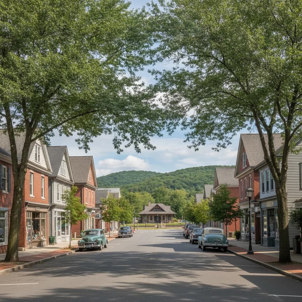 View of Allendale, NJ